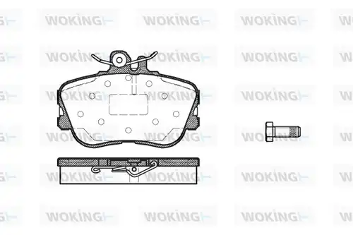 накладки WOKING P5453.00