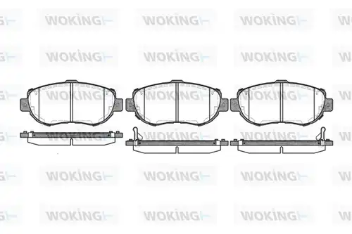 накладки WOKING P5563.02