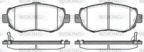 накладки WOKING P5563.14