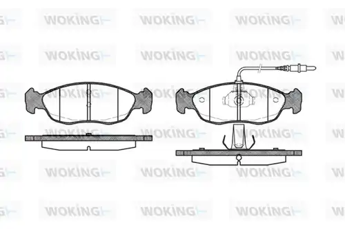 накладки WOKING P5613.02