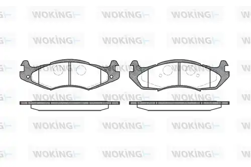 накладки WOKING P5633.00