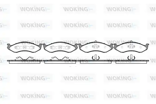 накладки WOKING P5673.00