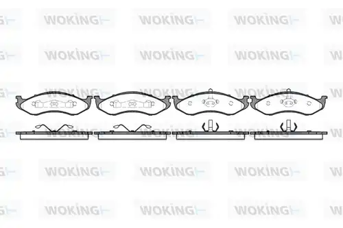 накладки WOKING P5673.20