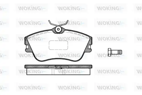 накладки WOKING P5803.00