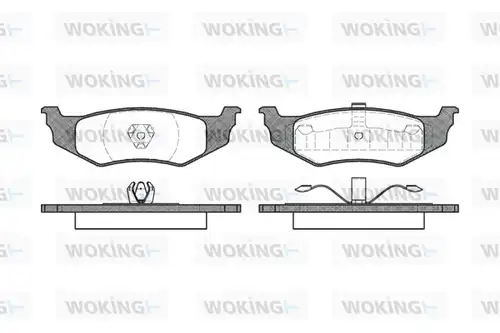 накладки WOKING P5823.00