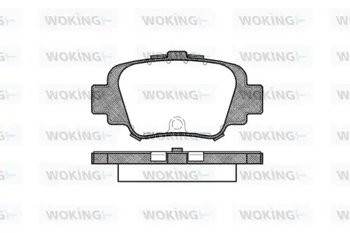 накладки WOKING P5993.00