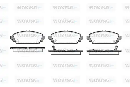 накладки WOKING P6003.02