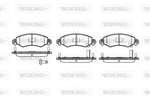 накладки WOKING P6023.12