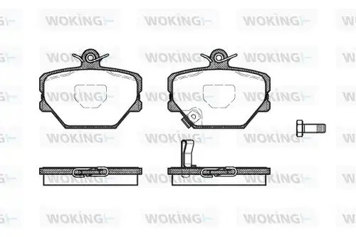 накладки WOKING P6053.02