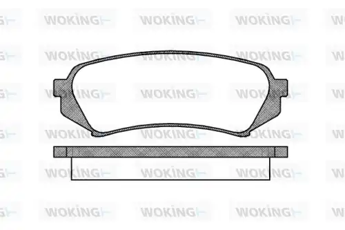 накладки WOKING P6063.00