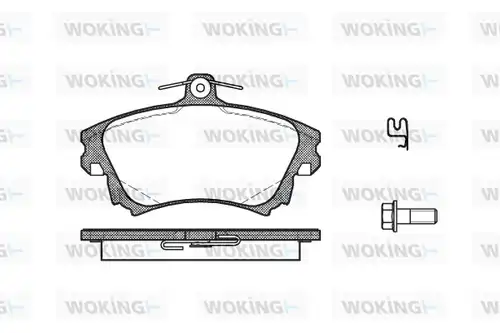 накладки WOKING P6083.02