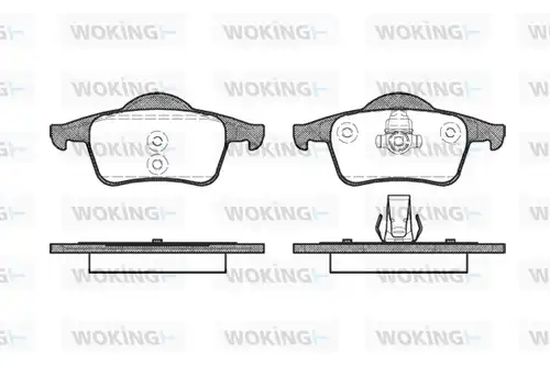 накладки WOKING P6143.00