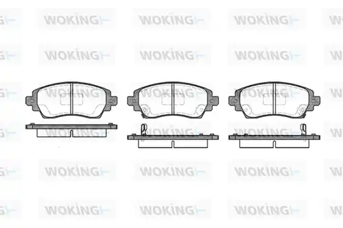 накладки WOKING P6163.02