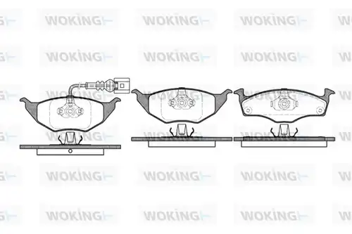 накладки WOKING P6183.11