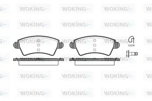 накладки WOKING P6263.10