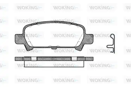 накладки WOKING P6293.02