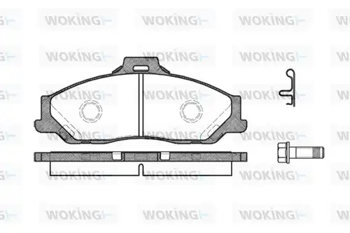 накладки WOKING P6303.01