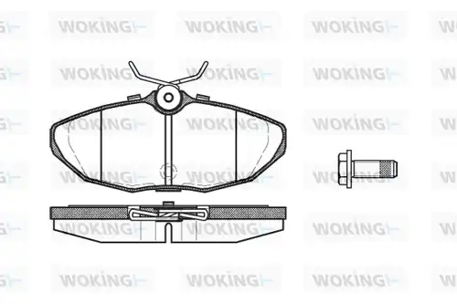 накладки WOKING P6323.10