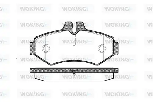 накладки WOKING P6333.00