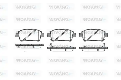 накладки WOKING P6403.02