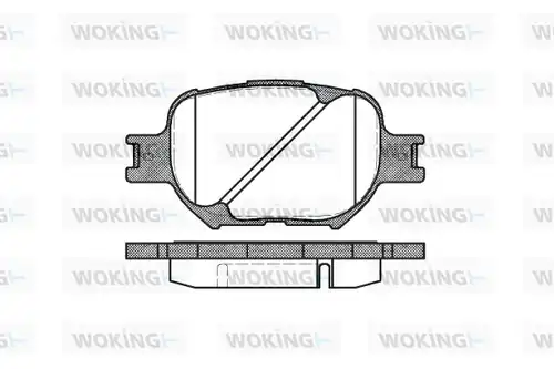 накладки WOKING P6423.00