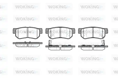 накладки WOKING P6463.02