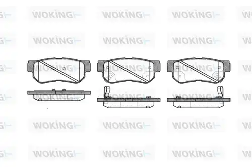 накладки WOKING P6463.32