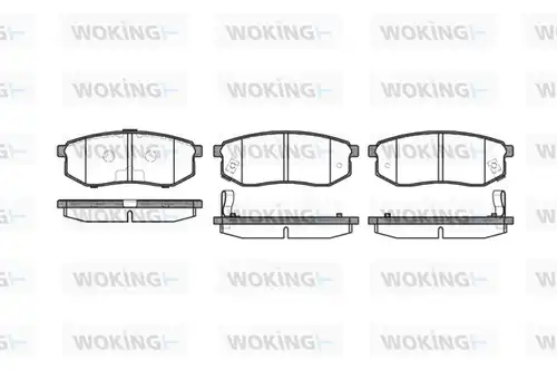 накладки WOKING P6493.02