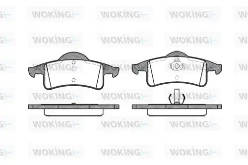 накладки WOKING P6583.00