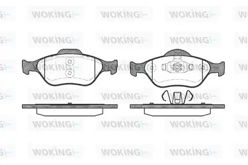 накладки WOKING P6663.00