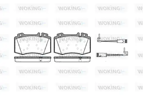 накладки WOKING P6693.02