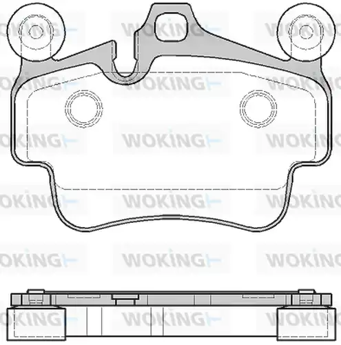 накладки WOKING P6733.20