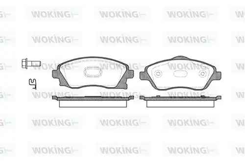 накладки WOKING P6743.12