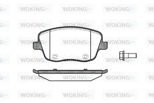 накладки WOKING P6753.00