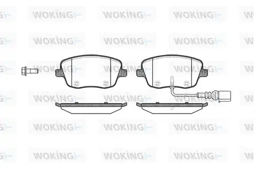 накладки WOKING P6753.01