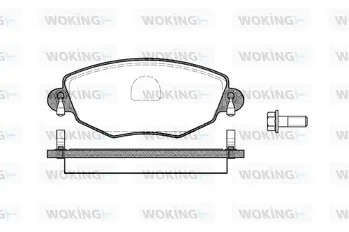 накладки WOKING P6763.00