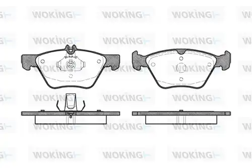 накладки WOKING P7013.00