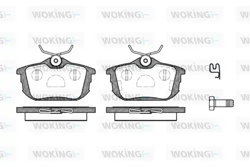 накладки WOKING P7053.02