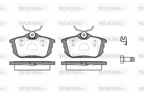 накладки WOKING P7053.12