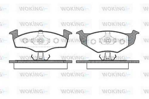 накладки WOKING P7093.00