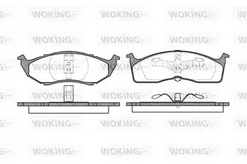 накладки WOKING P7103.00