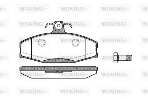 накладки WOKING P7203.20