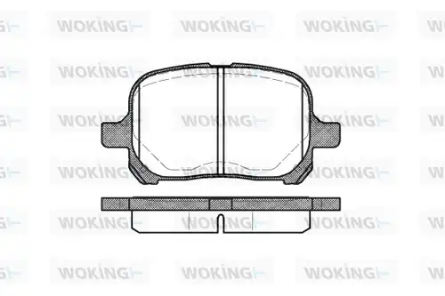 накладки WOKING P7213.00