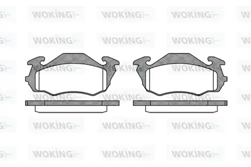 накладки WOKING P7233.00