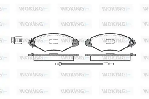 накладки WOKING P7433.01