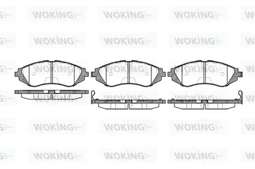 накладки WOKING P7453.02