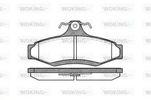 накладки WOKING P7463.10