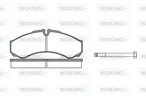 накладки WOKING P7513.00