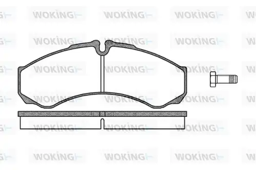 накладки WOKING P7513.10