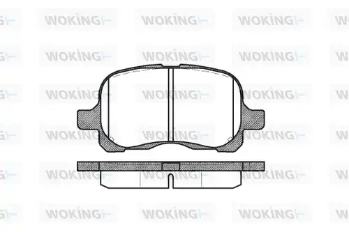 накладки WOKING P7523.00